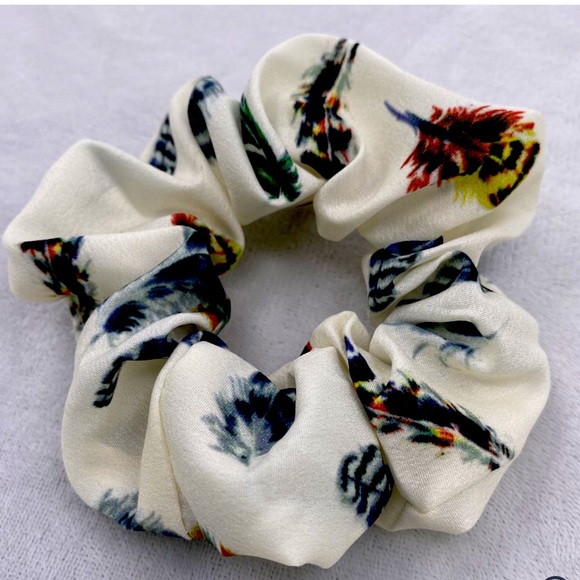 Feather Scrunchie - Picture 1 of 1